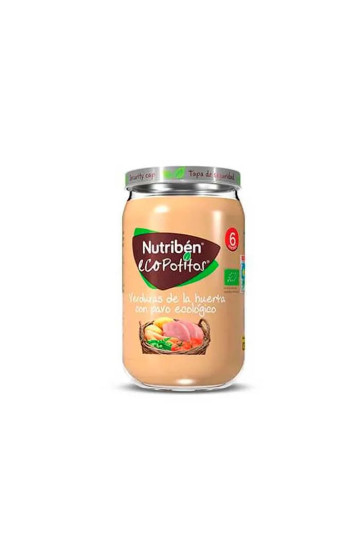 Nutribén Ecopotitos Légumes et Dinde 235g  