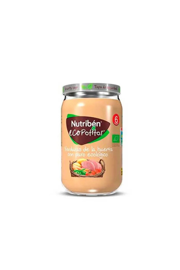 Nutribén Ecopotitos Légumes et Dinde 235g  