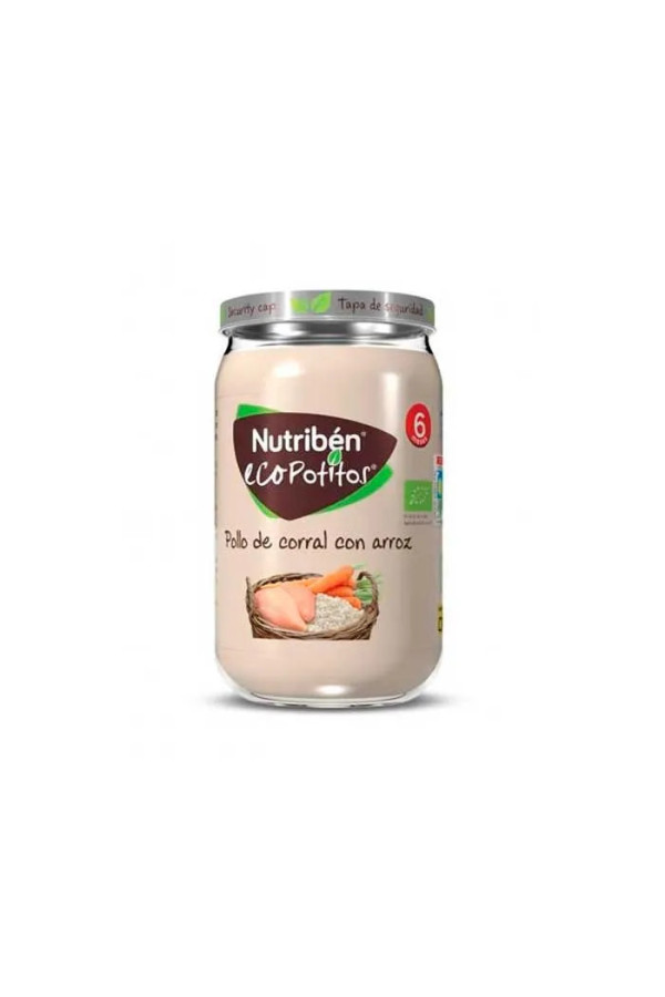 Nutribén Ecopotito Poulet Fermier avec Riz 235g