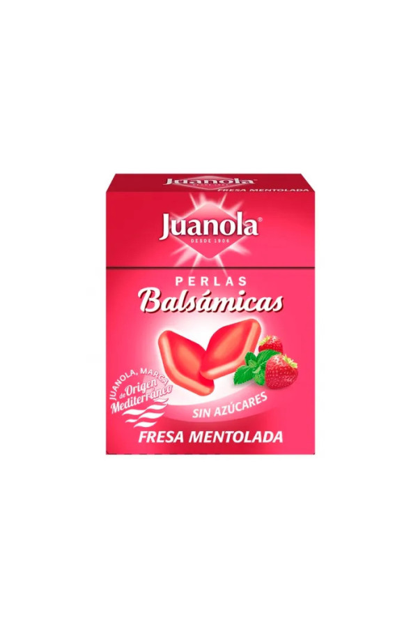Juanola Perles Balsamiques Mentholées à la Fraise 25g