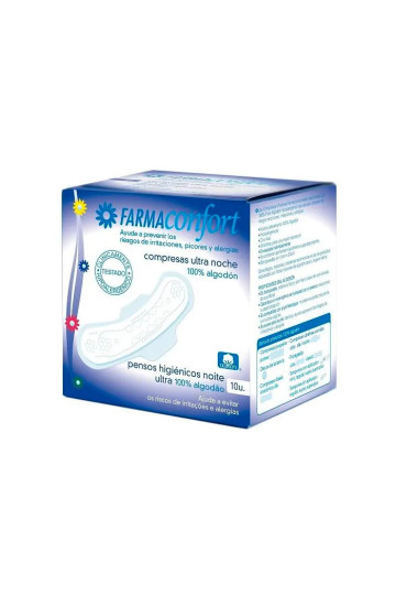 Farmaconfort Wings Night Pads 10U