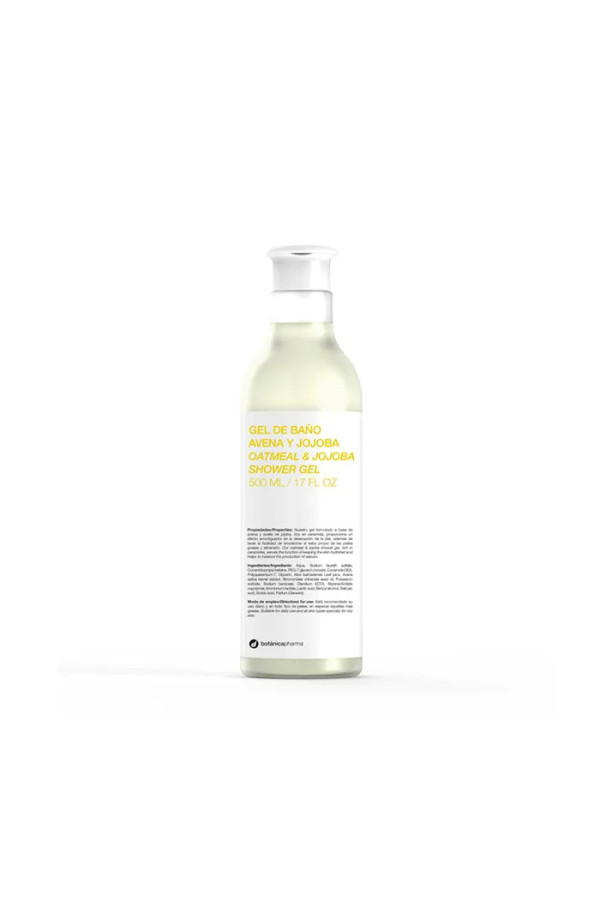 Botánicapharma Gel de Bain à L'avoine et au Jojoba 500ml 