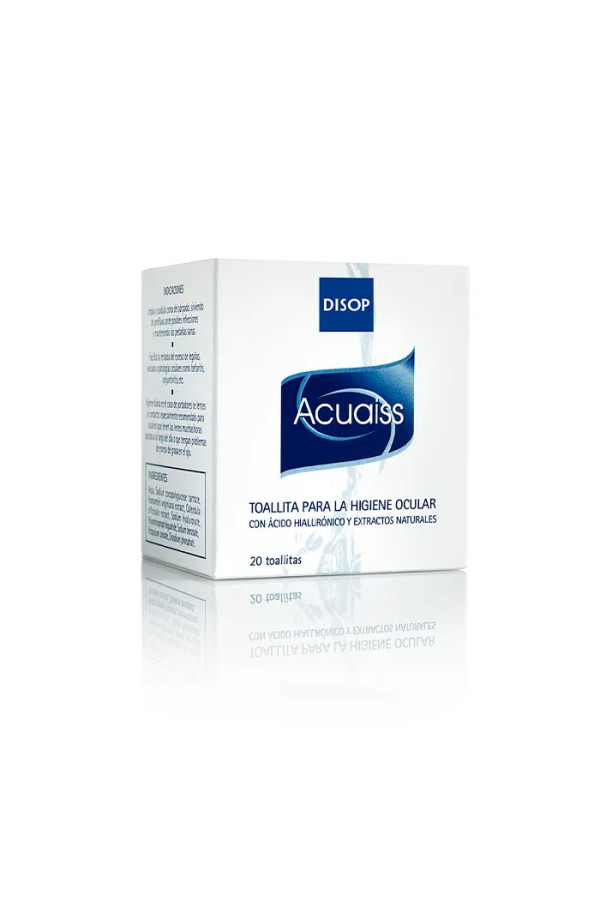 Disop Acuaiss Lingettes pour les Yeux 20U 