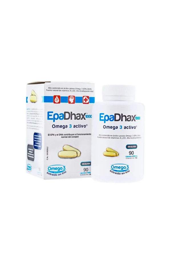Epadhax Oméga 3 Actif 1000 Mg 90 Capsules