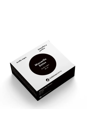 Botanicapharma - Masque détox à l'argile noire 80ml 