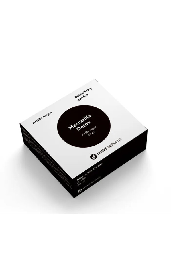 Botanicapharma - Masque détox à l'argile noire 80ml 