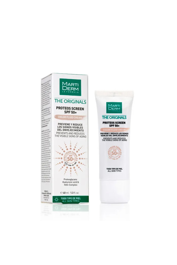 Martiderm Proteos Screen Spf 50+ Crème Colorée 40ml 