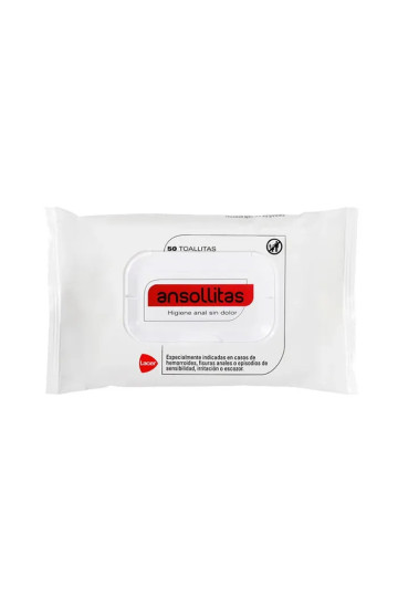 Lacer Ansollitas Lingettes d'hygiène Anale 50 Unités