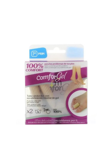 Prim Comforgel Tubes Pour Doigts 15cm 1,5 Diamètre 12U