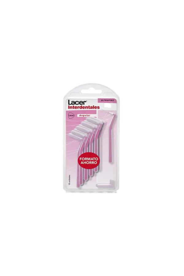 Lacer 10 Brosses Interdentaires Angulaires