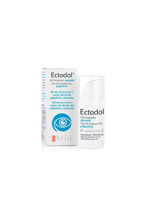 Brill Ectodol Gel Nettoyant Pour Les Paupières 15ml