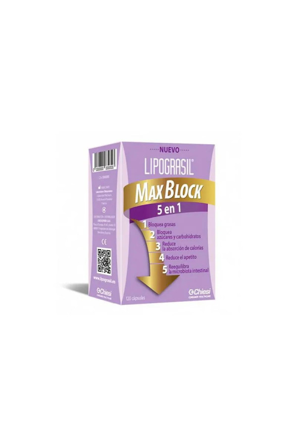 Lipograsil Max Block 5 en 1 120 Capsules