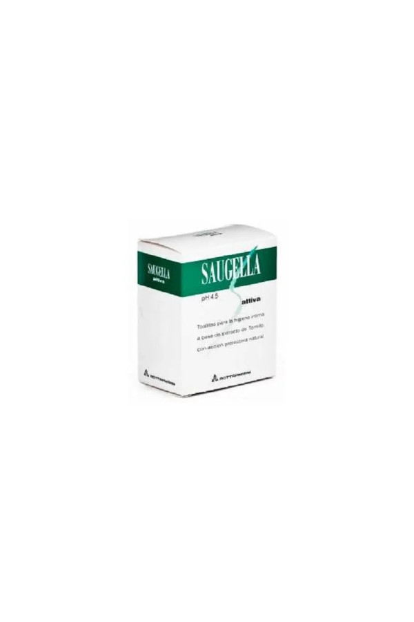 Saugella Attiva Wipes 10 Unités