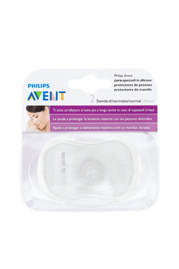 Avent 2 Garnitures de Mamelon Silicone Standard 