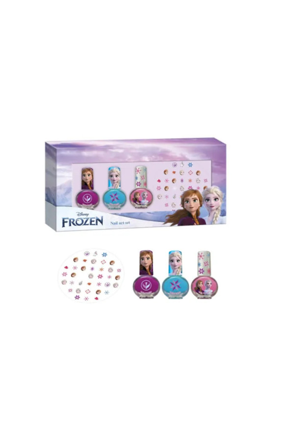 Disney Frozen Nail Art Coffret 4 Produits