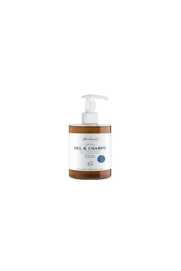 Alma Secret Gel-Champú Suave Con Argán, Caléndula y Manzanilla 500ml