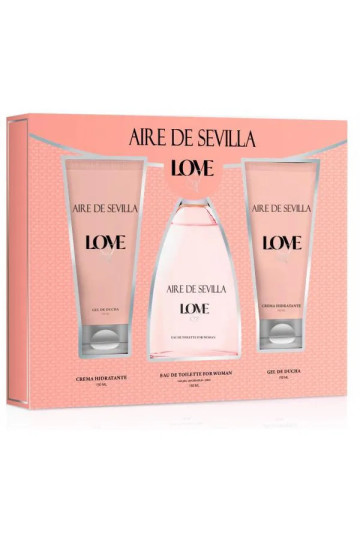 Instituto Español Aire De Sevilla Love Edt Spray 150ml Set 3pzas