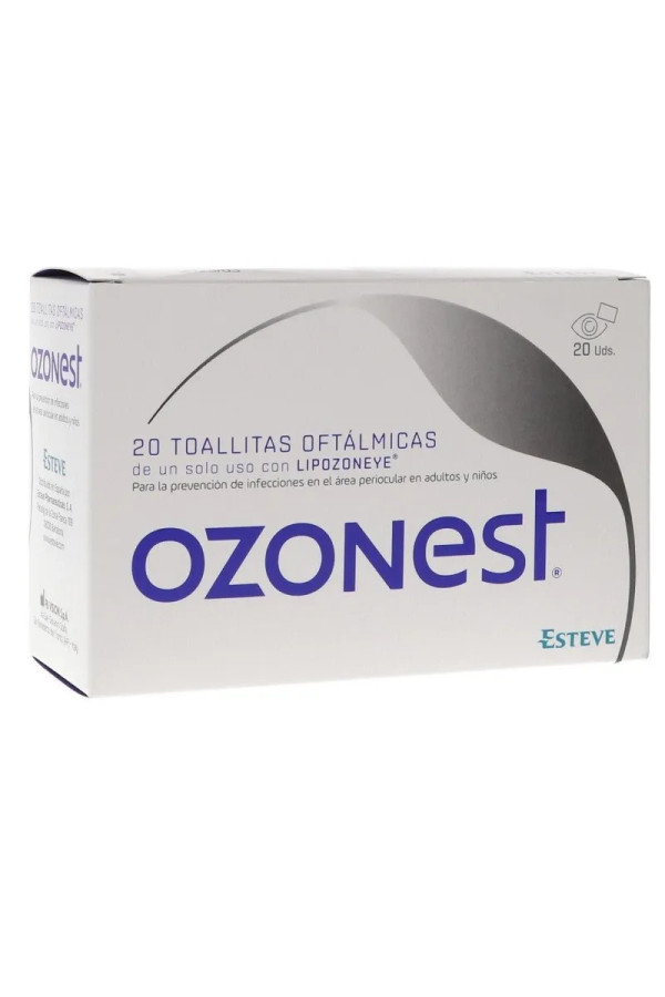Esteve Ozonest Lingettes Ophtalmiques 20 Unités