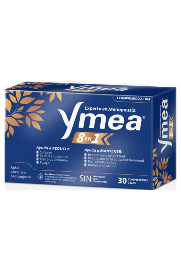 Ymea Menopause 8 en 1 30 Comprimés