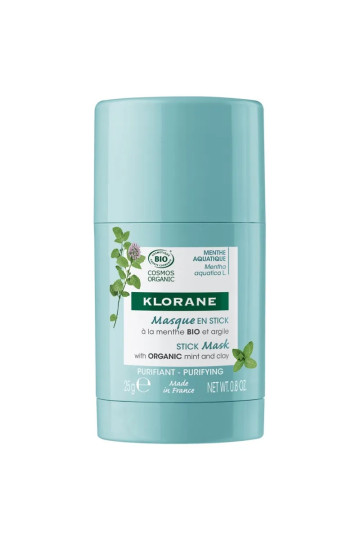 Klorane Aquatic Mint Purifying Stick Mask 25g