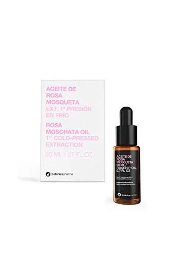 Botánica Nutrients Compte-Gouttes D'huile de Rose Musquée 20ml