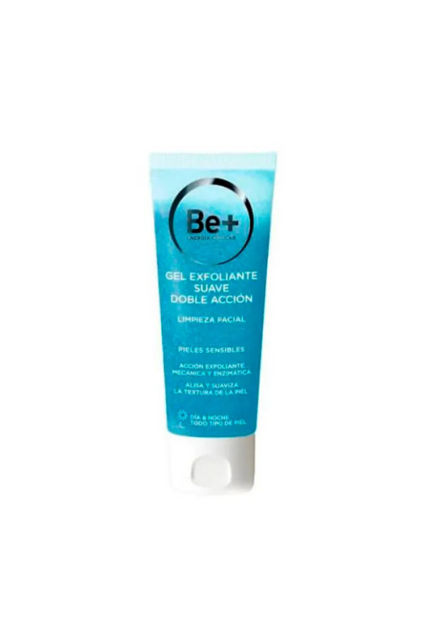 Be+ Gel Exfoliant Doux à Double Action 75ml