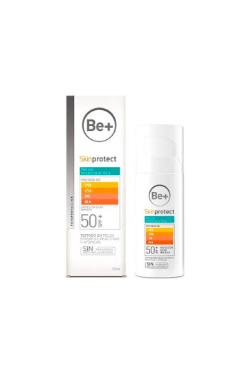 Be+ Skinprotect Peau Acnéique Spf50 50ml 