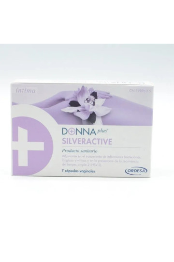 DonnaPlus Silveractive 7 Capsules Vaginales 