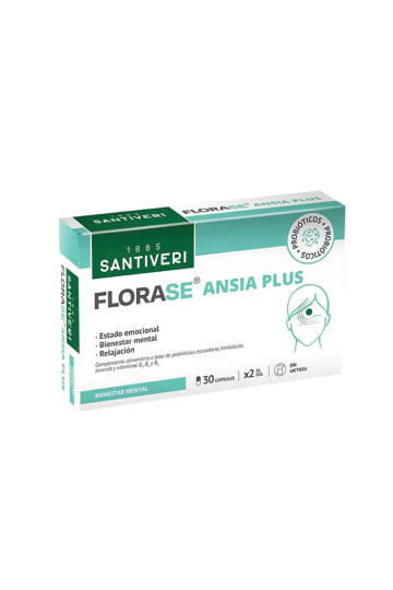Santiveri Florase Ansia Plus  40 Capsules 
