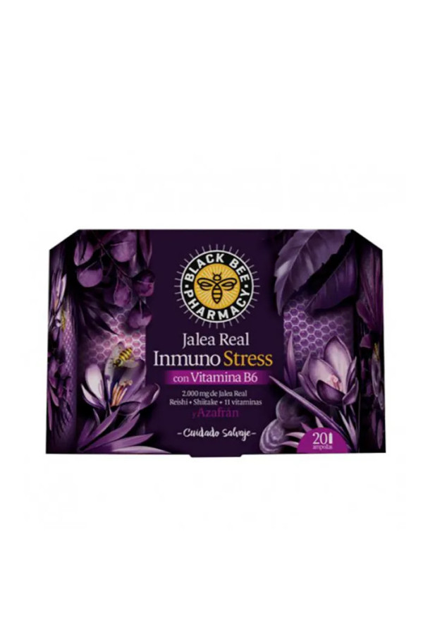 Black Bee Gelée Royale Immuno Stress 20 Ampoules