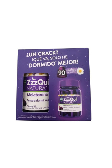 Zzzquil Nature Pack Mélatonine 60+30 Unités