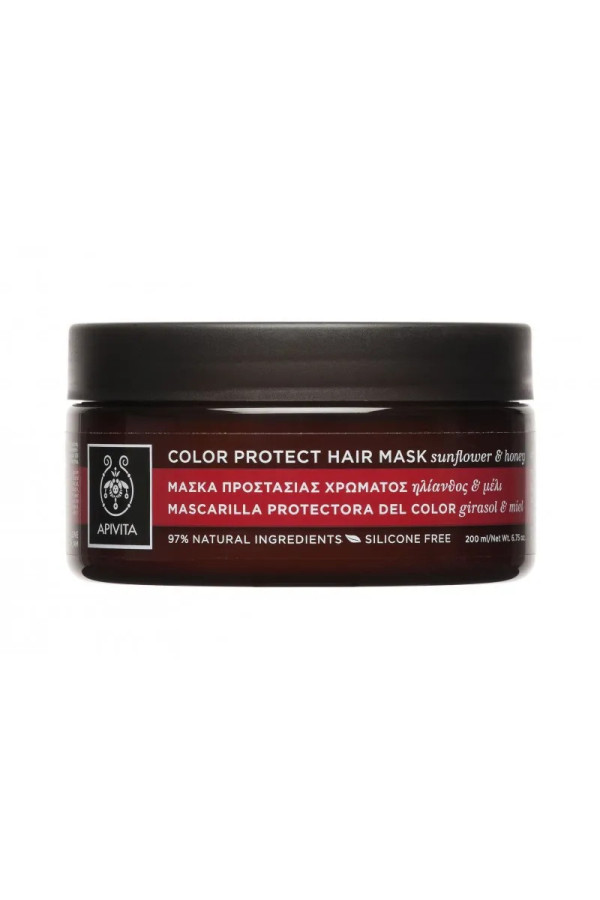 Apivita Color Protect Hair Mask Sunflower And Honey 200ml