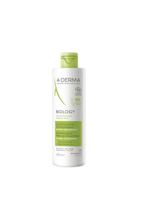 A-Derma Biology Lait Démaquillant 400ml