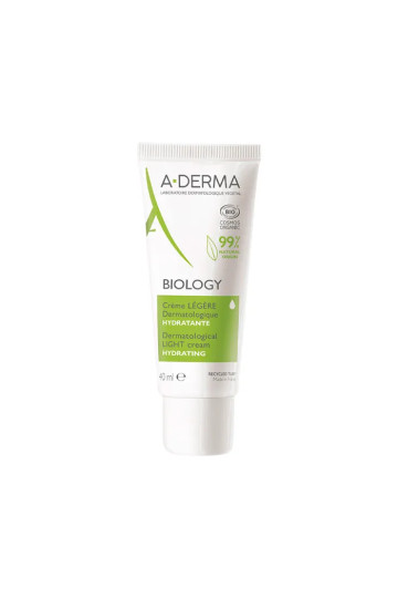 A-Derma Biology Crème Hydratante Légère 40ml