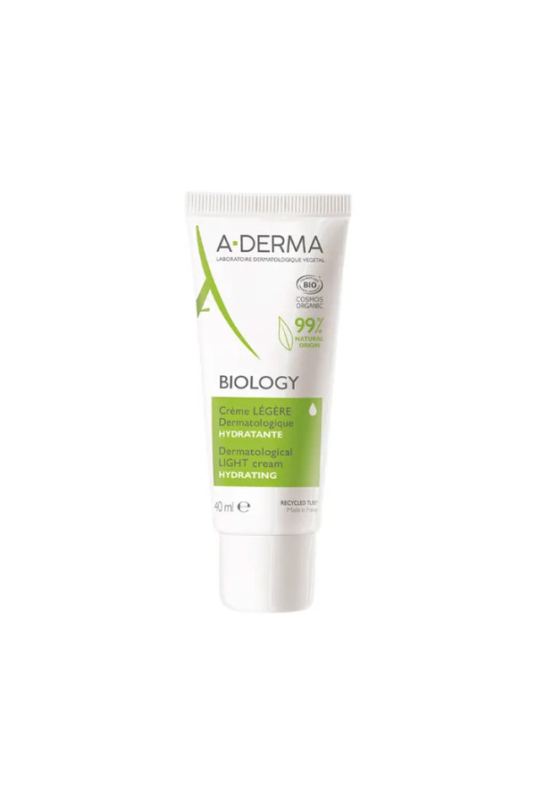 A-Derma Biology Crème Hydratante Légère 40ml