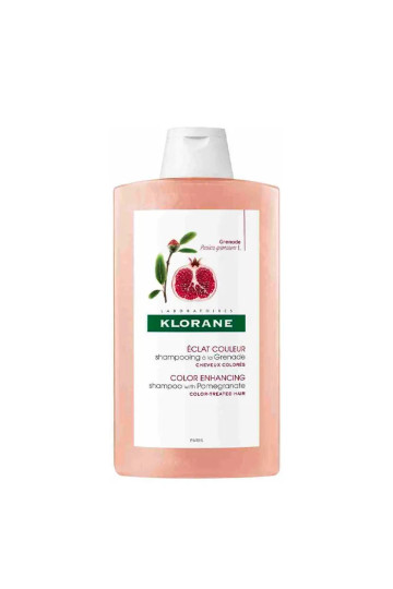 Klorane Shampooing pour Cheveux Colorés à la Grenade 400ml