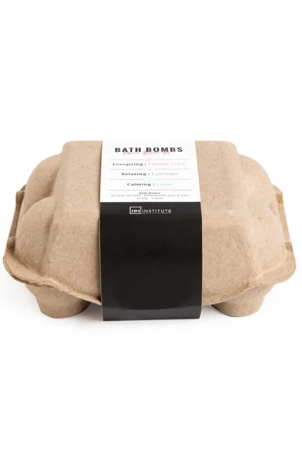 Idc Institute Bath Bombs Pure Energy Lote 6 Piezas
