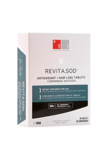 Ds Revita Sod Antioxydant+Chute de Cheveux 30 Comprimés