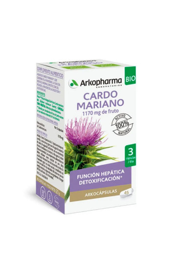 Arkopharma 45 Capsules de Chardon Marie 