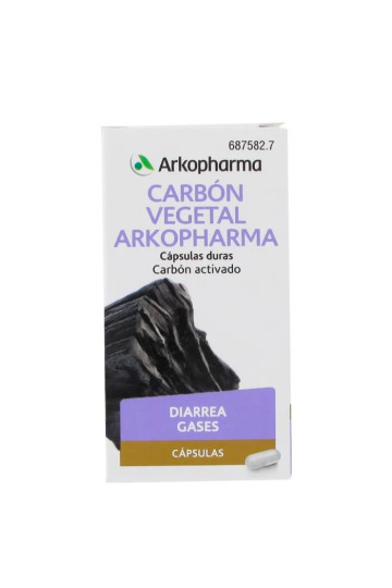 Arkopharma 45 Capsules de Charbon de Bois