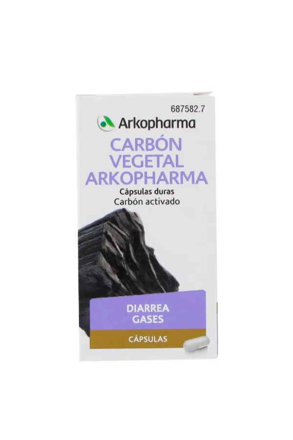 Arkopharma 45 Capsules de Charbon de Bois