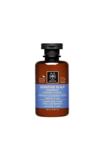 Apivita Shampooing pour Cuir Chevelu Sensible 250ml