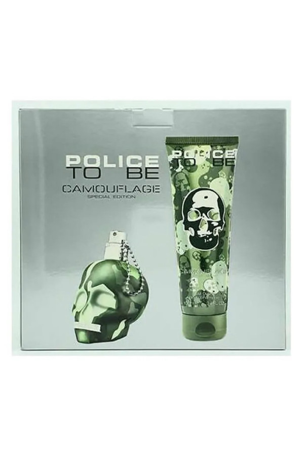 Police To Be Camouflage Eau De Toilete Vaporisateur 40ml Coffret 2 Produits