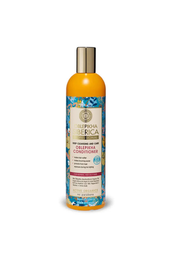 Natura Siberica Oblepicka Conditioner Deep Cleansing And Care 400ml