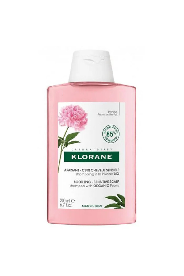Klorane Shampooing Apaisant Et Anti-Irritant Pivoine 200ml