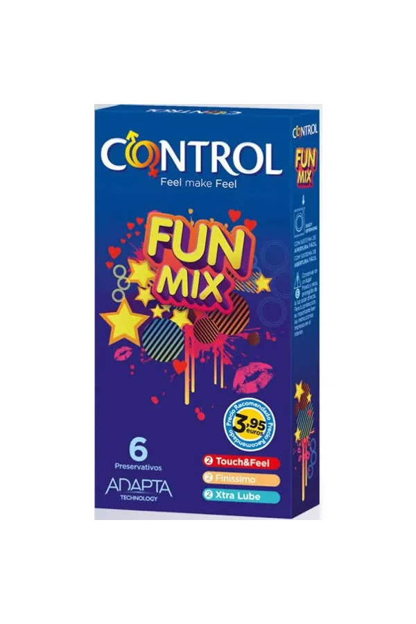Control Préservatifs Feel Fun Mix 6 Unités