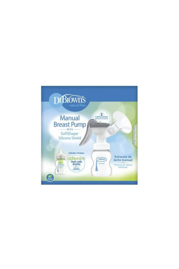 Dr. Brown's SoftShape Aspirateur à lait manuel