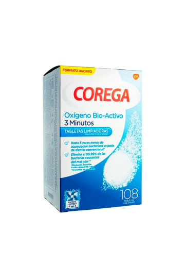 Corega Oxygène Bio-Actif 108U