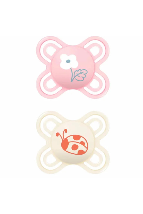 Mam Baby Sucette Perfect Star 0-2 Rose 2U