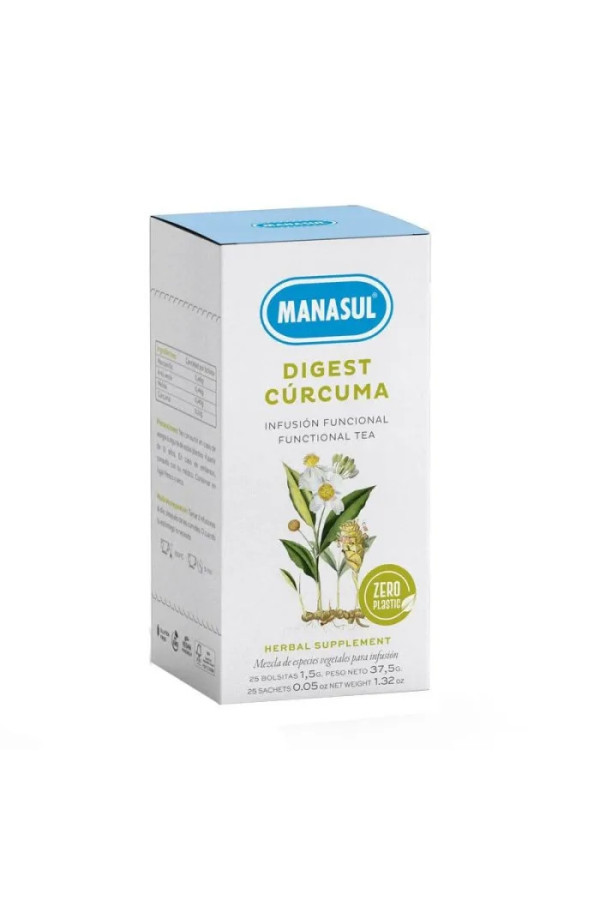 Manasul Digest Curcuma 25 Sachets 37,5g